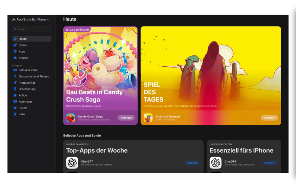 أبل تطرح نسخة ويب جديدة كليًا لمتجر App Store على آيفون وماك وApple Watch وApple TV