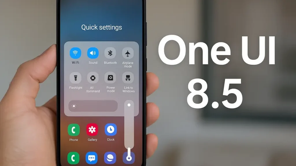 إصدار “One UI 8.5” يحول هاتف سامسونج إلى آيفون فعليًا