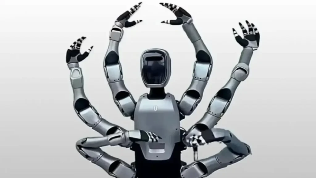 الإعلان عن أول روبوت بشري بـ6 أذرع في العالم