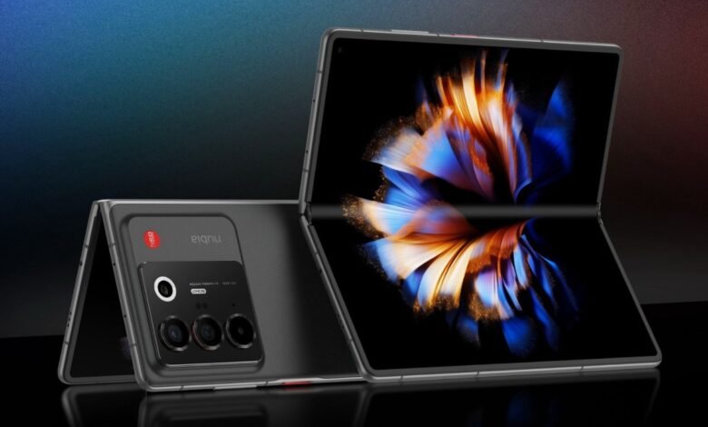 الإعلان عن هاتف Nubia Fold القابل للطي .. مواصفات رائدة وبطارية ضخمة
