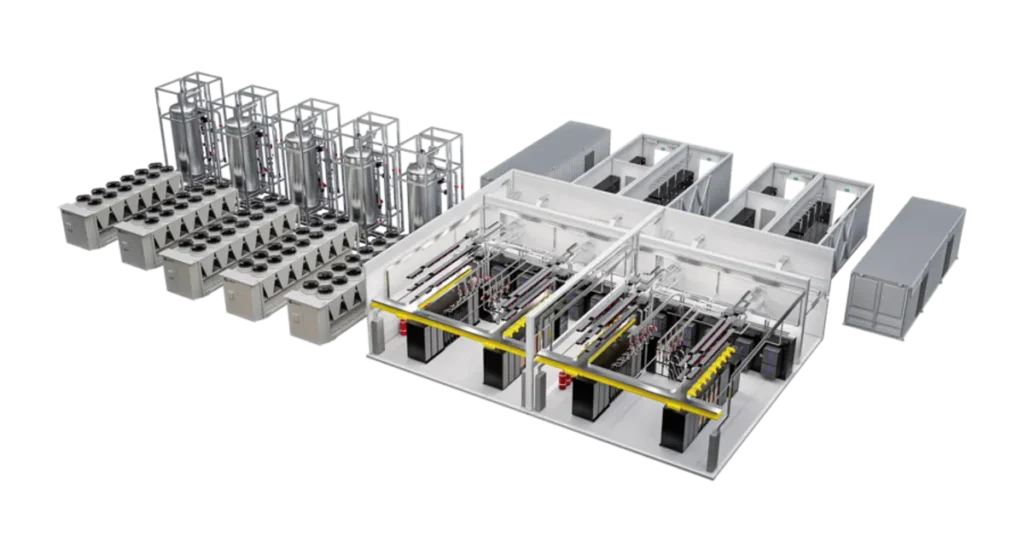 فيرتف MegaMod HDX للتبريد بالسائل يدعم أحمال عمل الذكاء الاصطناعي