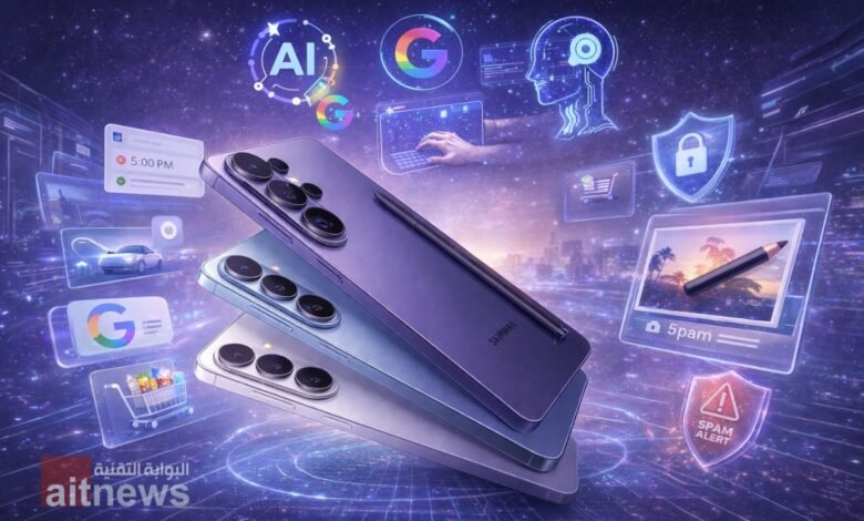 أهم مزايا الذكاء الاصطناعي في هواتف سامسونج Galaxy S26