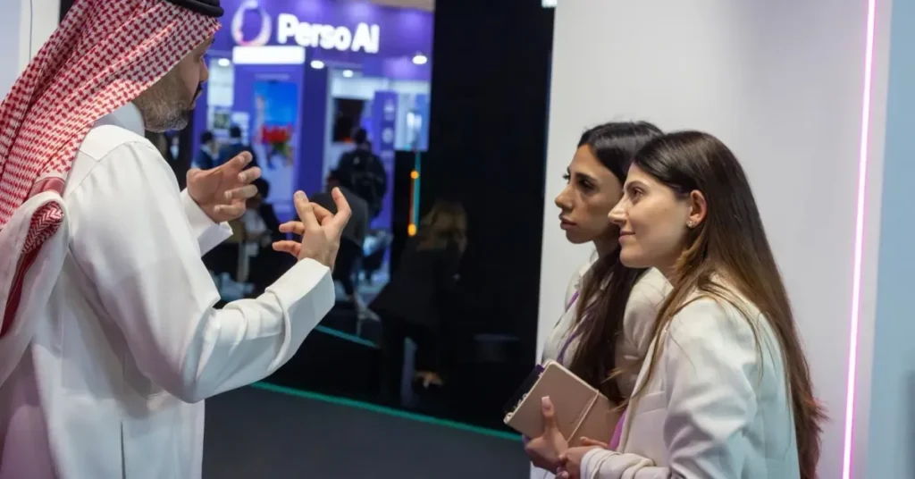 قمة GAIN للذكاء الاصطناعي تعرض استراتيجيتها في MWC Barcelona 2026 استعداداً لنسختها الرابعة في الرياض