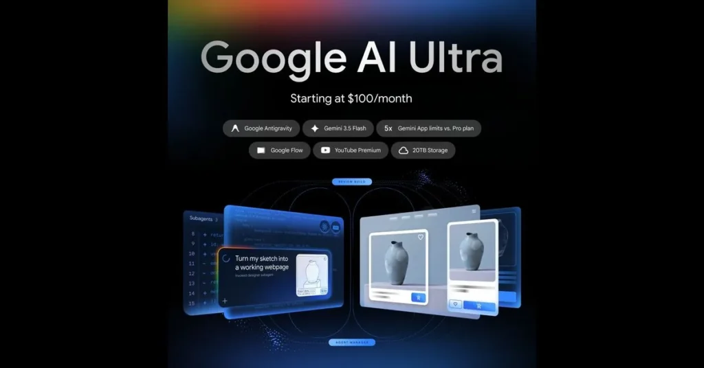إعادة هيكلة أسعار Google AI Ultra مع خطط جديدة بقيمة 100 و200 دولار في مؤتمر I/O 2026