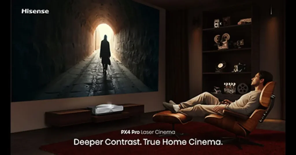 هايسنس تطلق جهاز PX4 Pro لتجربة سينمائية منزلية متكاملة