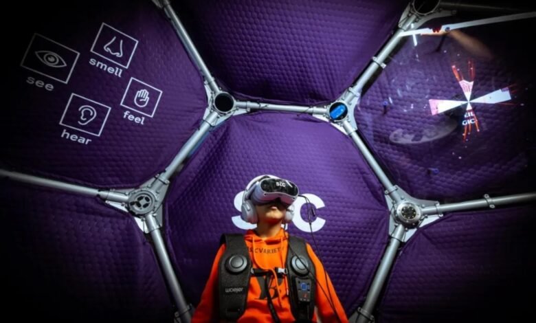 تجارب حية وابتكارات رقمية.. الألعاب الإلكترونية تخطف الأنظار في LEAP 2026