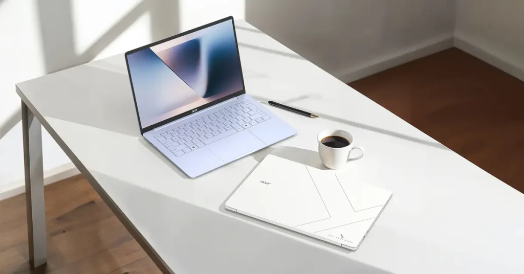 آيسر تطلق الحاسوب المحمول Swift Blade 14 بوزن 799 جراماً وجهاز Swift Air 16