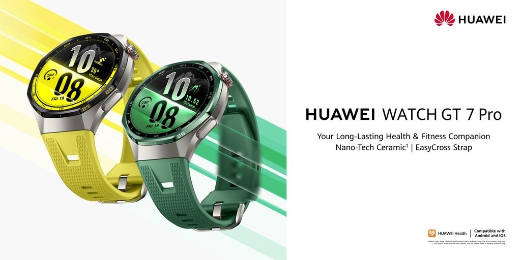 الصحة الذكية تبدأ هنا: HUAWEI WATCH GT 7 Pro توفر تنبيهات مبكرة ورؤى صحية أعمق
