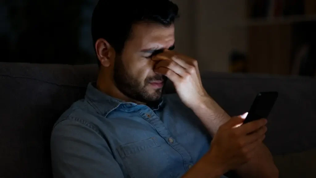هل يسبب الهاتف الذكي العمى؟.. إليك الحقيقة