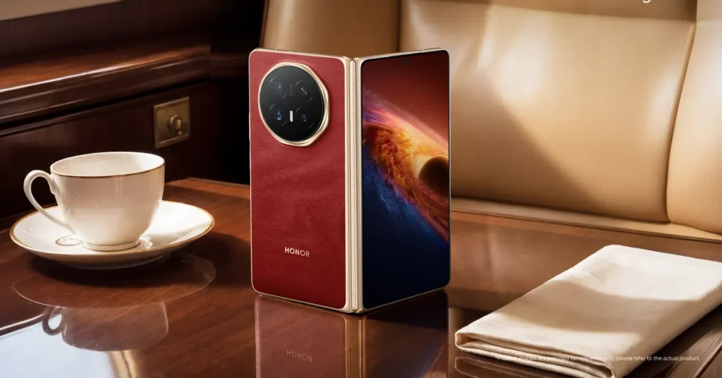 إطلاق هاتف HONOR Magic V6 القابل للطي مع ميزات الربط مع أنظمة Mac